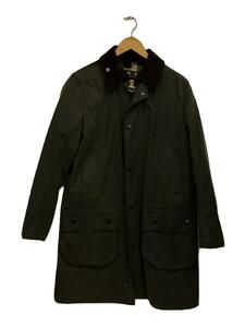 Barbour◆SL BORDER オイルドコート/コート/38/コットン/カーキ/1302177