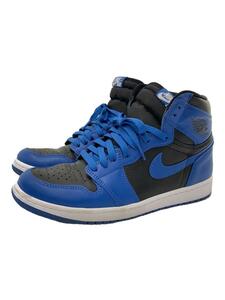 NIKE◆ハイカットスニーカー/NIKE AIR JORDAN 1 RETRO/26.5cm/BLU/555088-404