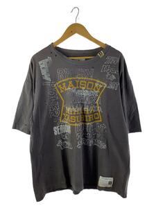 MIHARA YASUHIRO◆Tシャツ/46/コットン/GRY/A08TS692