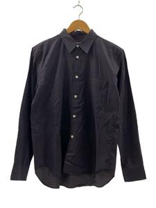 COMME des GARCONS HOMME DEUX◆長袖シャツ/XS/コットン/ネイビー/ドット/DF-B042