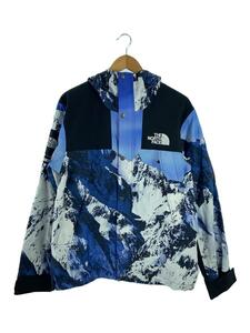 THE NORTH FACE◆17AW/SUPREME/MOUNTAIN PARKA/NP61701I/マウンテンパーカ/M/ナイロン/ブルー//