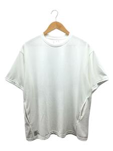 FreshService◆DRY JERSEY S/S CREW NECK TEE/Tシャツ/M/ポリエステル/WHT/無地//