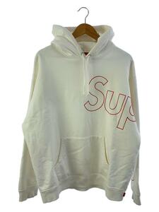 Supreme◆Reflective Hooded Sweatshirt/L/コットン/WHT/無地//