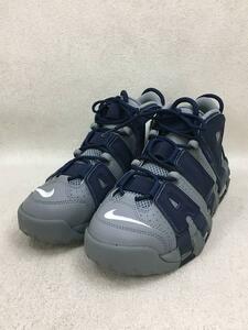 NIKE◆AIR MORE UPTEMPO 96/エアモアアップテンポ/グレー/921948-003/26cm/グレー//