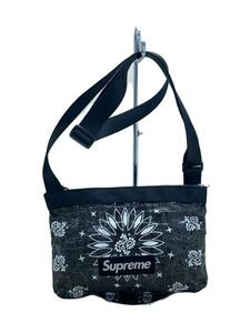 Supreme◆ショルダーバッグ/-/BLK/総柄