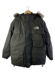 THE NORTH FACE◆ダウンジャケット/L/ナイロン/GRY/無地/ND01358