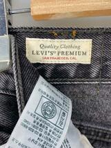 Levi’s◆ボトム/27/コットン/BLK/無地/a1959-0022//_画像4