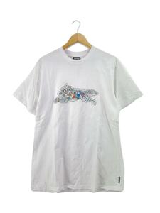 ICE CREAM◆Tシャツ/L/コットン/ホワイト/プリント/421-6200/BONIC SS TEE//