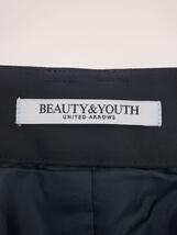 BEAUTY&YOUTH UNITED ARROWS◆サテン/タグ付き/ロングスカート/S/ポリエステル/ブラック/1624-199-3756-0930_画像4