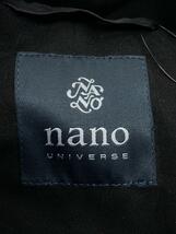 nano universe◆ジャケット/M/ポリエステル/BLK/無地/ba01bls0090s_画像3