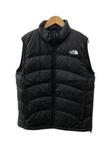 THE NORTH FACE◆ACONCAGUA VEST_アコンカグアベスト/XL/ナイロン/BLK/無地