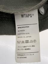 WTAPS◆長袖Tシャツ/3/コットン/KHK/プリント//_画像4