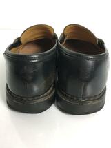 Paraboot◆MARCHE II/ローファー/6/BLK/レザー/25157/擦れ/状態考慮/インソール無し//_画像8