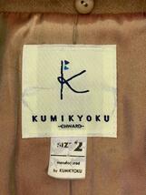 KUMIKYOKU(組曲)◆コート/M/ウール/CML/無地_画像3