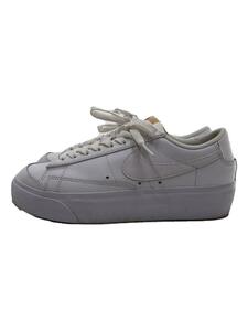 NIKE◆BLAZER LOW PLATFORM_ブレーザー ロー プラットフォーム/23.5cm/WHT/レザー