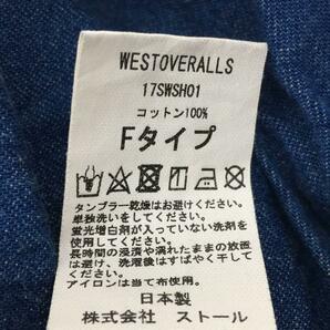 WESTOVERALLS◆長袖シャツ/-/コットン/IDG/無地/17SWSH0/17AW//の画像4