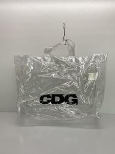 CDG◆ハンドバッグ/PVC/CLR/無地/SZ-K204/PVCトートバッグ
