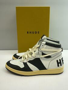 RHUDE◆RHECESS HI/ハイカットスニーカー/US11/BLK