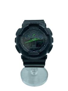 CASIO◆クォーツ腕時計・G-SHOCK/デジアナ/BLK//