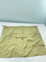 BURBERRY◆ショルダーバッグ/レザー/BEG/無地//_画像9