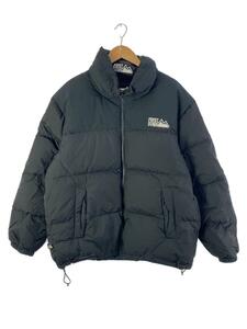 FIRST DOWN◆BUBBLE DOWN JACKET/バブルダウンジャケット/XL/ポリエステル/BLK/F342500