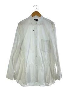 COMME des GARCONS HOMME PLUS◆長袖シャツ/M/コットン/WHT/PA-B032