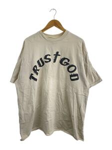 TRUST GOD T-SHIRT/Sunday Service/Tシャツ/XL/コットン/BEG//