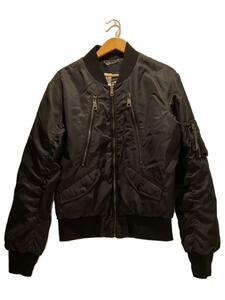 DOLCE&GABBANA◆Reversible Bomber Jacket/フライトジャケット/48/ナイロン/BLK/G9MH1T/FUMNQ//