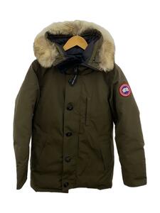 CANADA GOOSE◆ダウンジャケット/S/ポリエステル/KHK/無地/3438JM