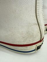 CONVERSE◆ハイカットスニーカー/26cm/WHT/レザー_画像7