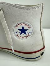 CONVERSE◆ハイカットスニーカー/26cm/WHT/レザー_画像8