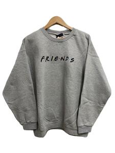 90s/NBC/公式/ドラマ/FRIENDS/USA製/スウェット/XXL/コットン/GRY