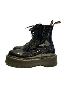 Dr.Martens◆レースアップブーツ/US6/BLK/エナメル/AW006 KV11V