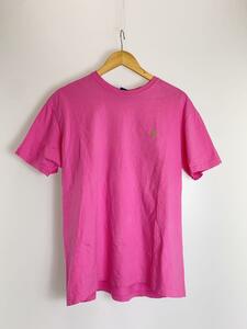 POLO RALPH LAUREN◆Tシャツ/M/コットン/PNK/無地