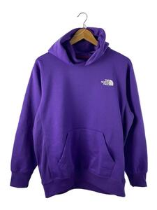 THE NORTH FACE◆BACK SQUARE LOGO HOODIE_バック スクエア ロゴ フーディ/L/ポリエステル/PUP/無