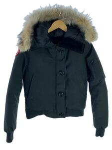 CANADA GOOSE◆LABRADOR BOMBER/ダウンジャケット/S/ポリエステル/BLK/7967JL/スレ有