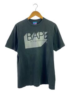 A BATHING APE◆Tシャツ/L/コットン/BLK