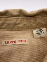 Levi’s RED◆ジャケット/M/コットン/BEG/無地/PC9-A2673-0001_画像3