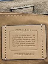 COACH◆トートバッグ/レザー/BEG/CA165/アンディ_画像5