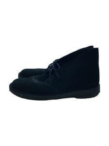 Clarks◆シューズ/US9/BLK/スウェード/500629