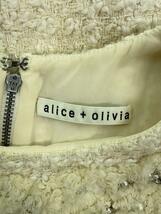 alice+olivia◆ノースリーブワンピース/-/コットン/WHT_画像3