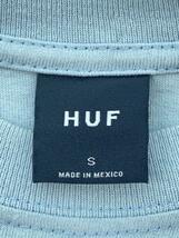 HUF◆Tシャツ/S/コットン/BLU/プリント/TS02025_画像3