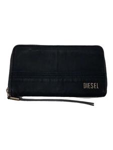 DIESEL◆長財布/ナイロン/BLK/メンズ