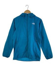 THE NORTH FACE◆タグ付/SWALLOWTAIL VENT HOODIE_スワローテイルベントフーディ/M/ナイロン/ブルー/