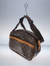 LOUIS VUITTON◆リポーターPM_モノグラム・キャンバス_BRW/PVC/BRW_画像2