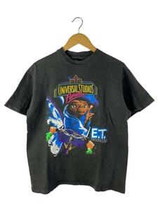 90s/E.T./Tシャツ/M/コットン/ブラック