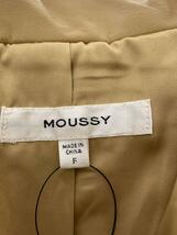 MOUSSY◆ジャケット/FREE/フェイクレザー/CML/010FSH30-0340_画像3