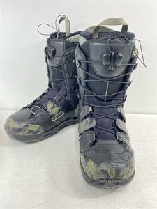 salomon◆スノーボードブーツ/25.5cm/シューレース/BLK/SYNAPSE