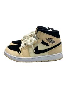 NIKE◆AIR JORDAN 1 MID_エアジョーダン 1 ミッド/29cm/BEG/スウェード