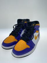 NIKE◆AIR JORDAN 1 MID_エア ジョーダン 1 ミッド/26.5cm/PUP_画像2